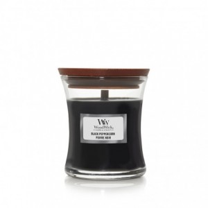 Bougie mini Jarre Woodwick Yankee Candle - Poivre noir Woodwick