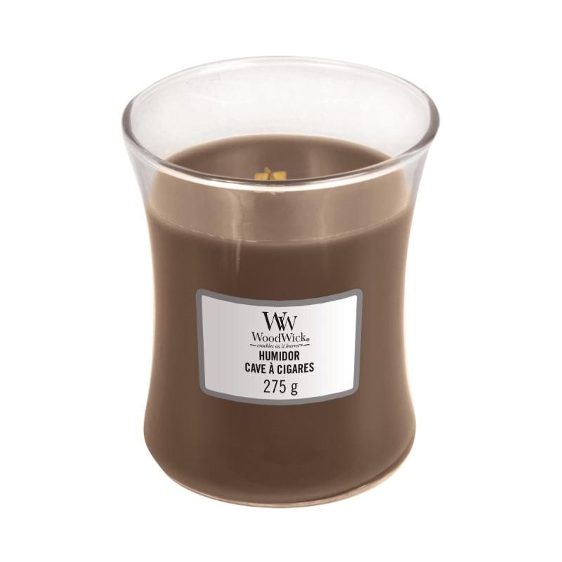 Bougie mini Jarre Woodwick Yankee Candle - Cave à cigares Woodwick