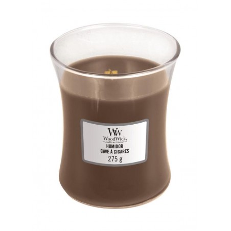 Bougie mini Jarre Woodwick Yankee Candle - Cave à cigares Woodwick