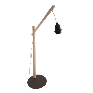 Pied de lampadaire à poser bois clair 170cm LMG - Marron La Maison de Gaspard