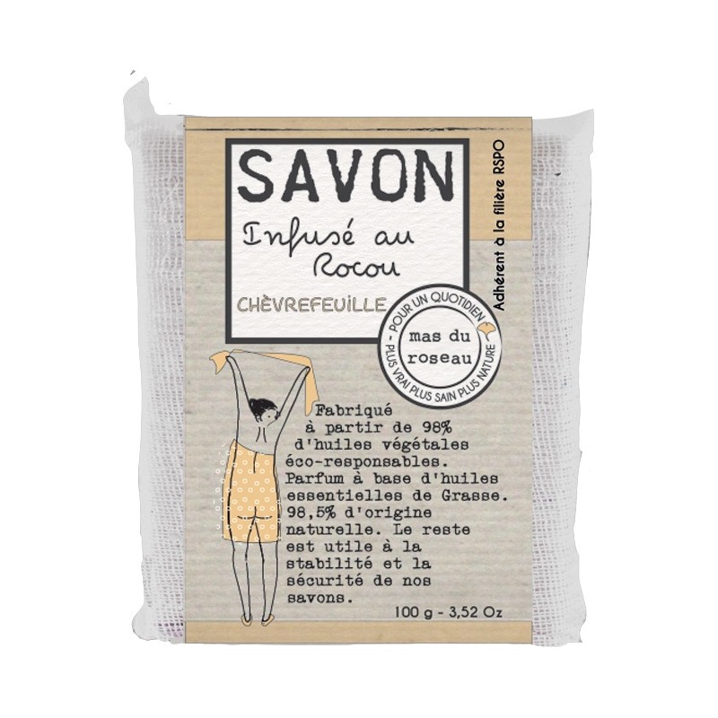 Savon Chèvrefeuille - 100 g - Mas du roseau Mas du roseau