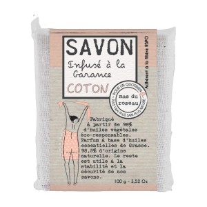 Savon Coton - 100 g - Mas du roseau Mas du roseau