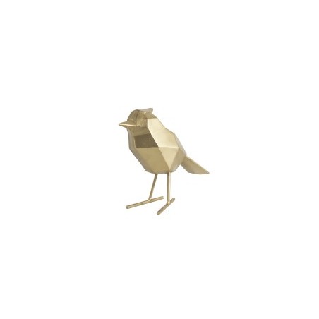 Statuette oiseau origami - PRESENTTIME - Doré Presenttime