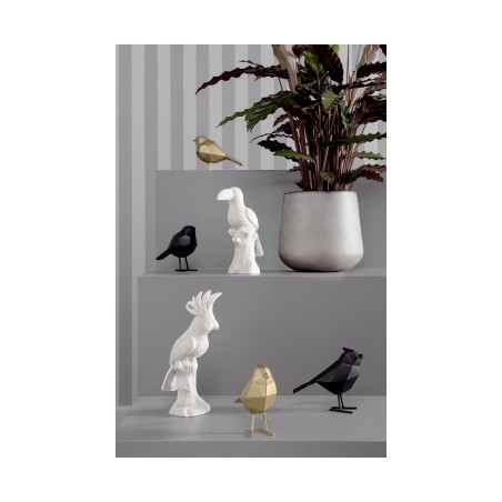 Statuette oiseau origami - PRESENTTIME - Doré Presenttime