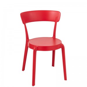 Chaise kurt polypropylene j-line - rouge J-Line